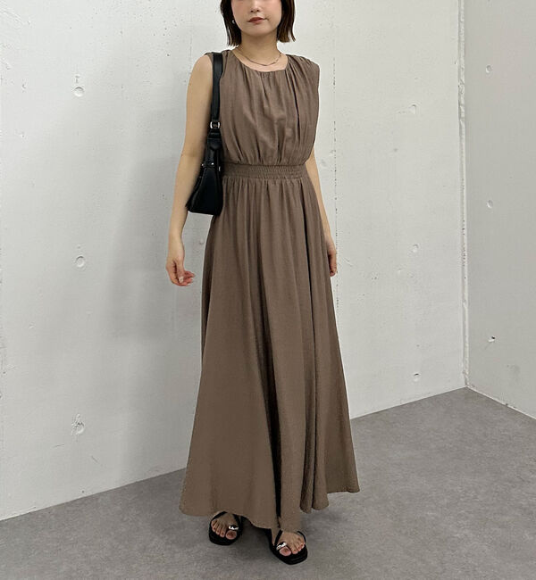 archives「バックシャンノースリワンピース」|ワンピース|