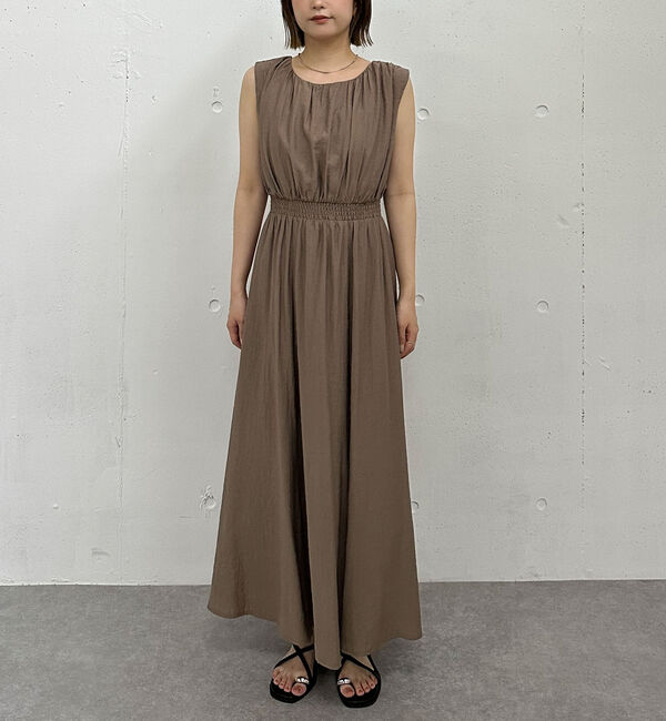 archives「バックシャンノースリワンピース」|ワンピース|