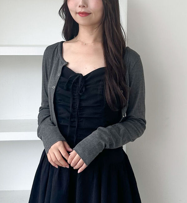 archives「針抜きカットカーディガン」|Tシャツ・カットソー|