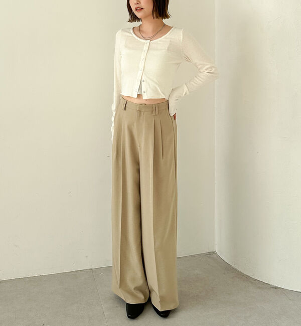 archives「針抜きカットカーディガン」|Tシャツ・カットソー|