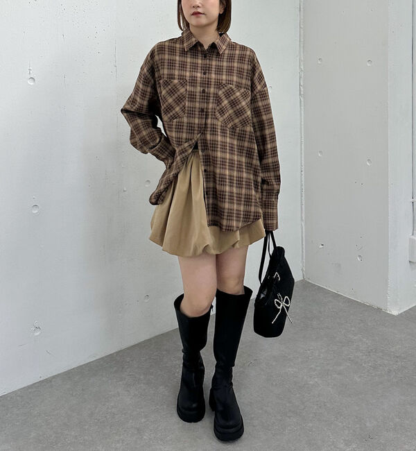 archives「ＴＲチェックミドルシャツ」|シャツ・ブラウス|