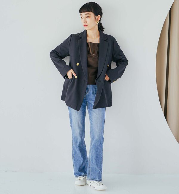 Doux archives「ダブルテーラードジャケット」|テーラードジャケット|