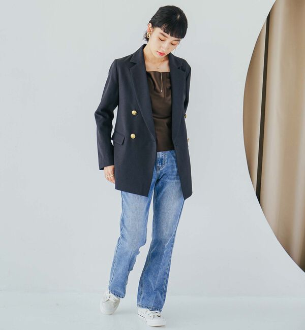 Doux archives「ダブルテーラードジャケット」|テーラードジャケット|