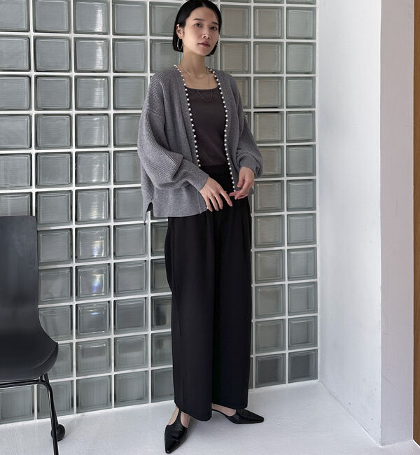 Doux archives「パールカーデ」|カーディガン|