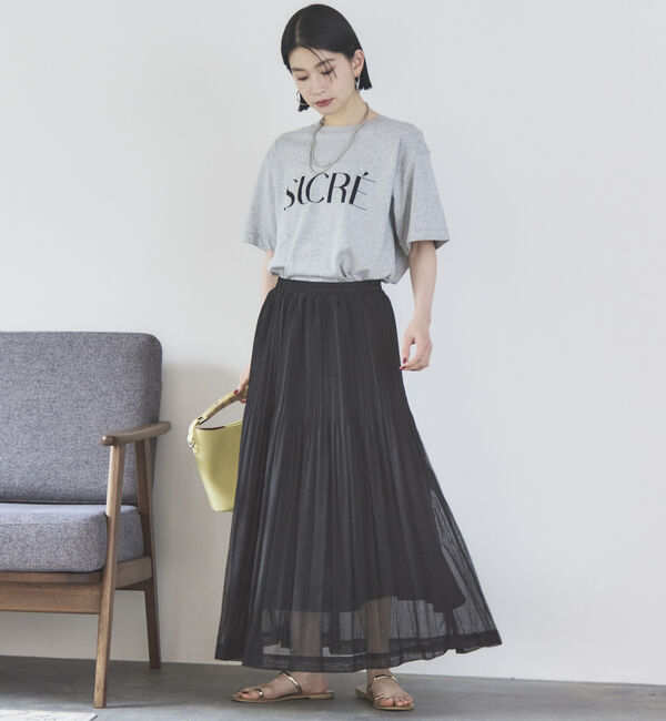 Doux archives「シアーリネンライクスカート」|スカート|