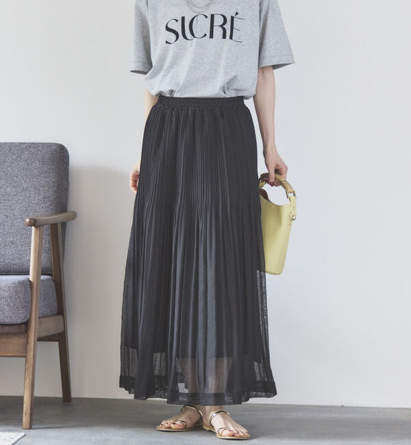 Doux archives「シアーリネンライクスカート」|スカート|