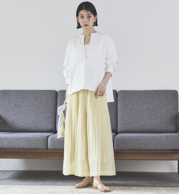 Doux archives「シアーリネンライクスカート」|スカート|