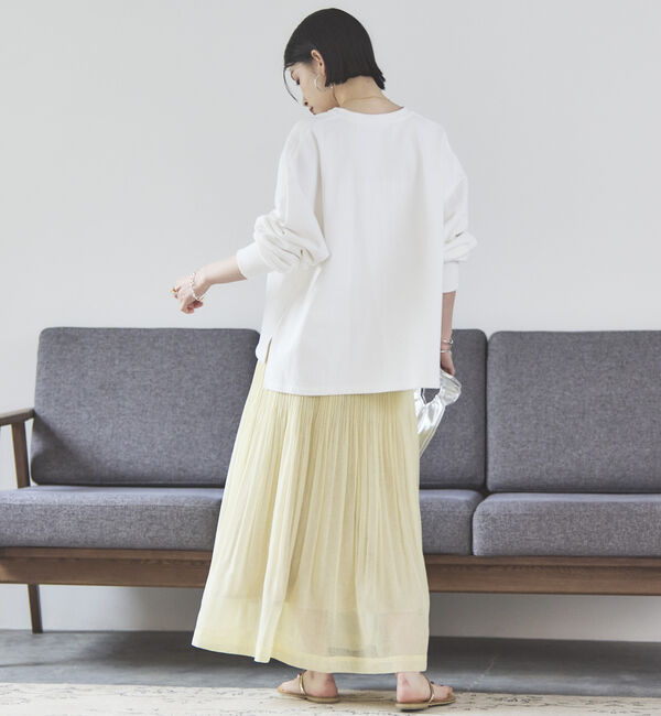 Doux archives「シアーリネンライクスカート」|スカート|