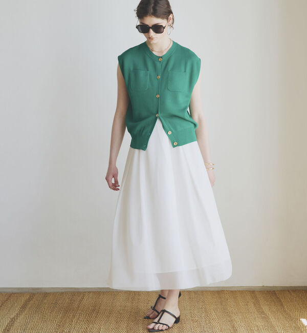 Doux archives「メッシュタックスカート」|スカート|