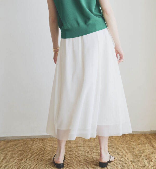 Doux archives「メッシュタックスカート」|スカート|