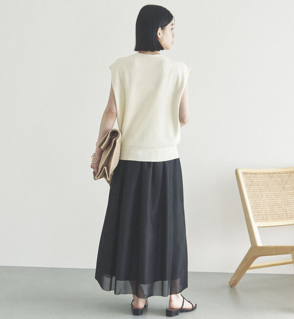 Doux archives「メッシュタックスカート」|スカート|