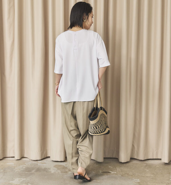 Doux archives「ジョーゼットプリントブラウス」|シャツ・ブラウス|