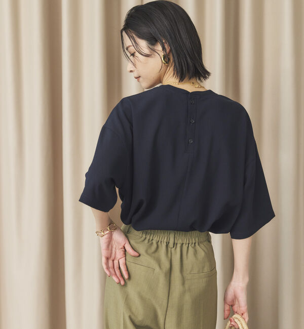 Doux archives「ジョーゼットプリントブラウス」|シャツ・ブラウス|