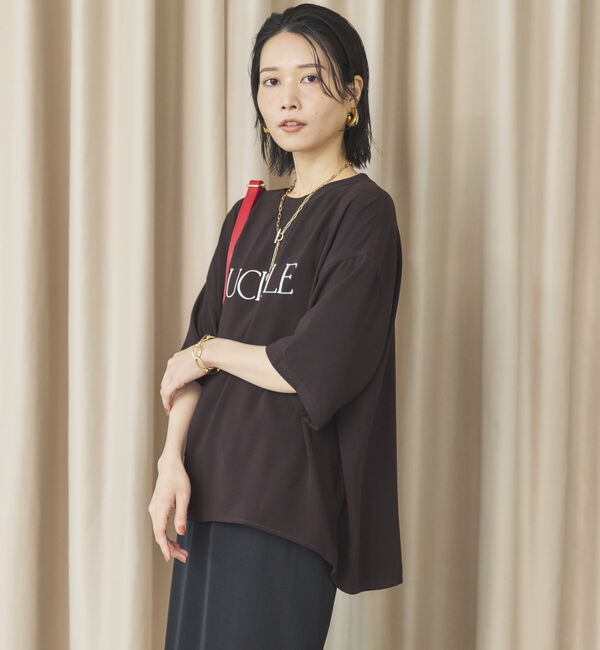 Doux archives「ジョーゼットプリントブラウス」|シャツ・ブラウス|