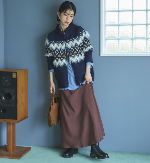 Doux archives「フィブリルツイルナロースカート」|スカート|