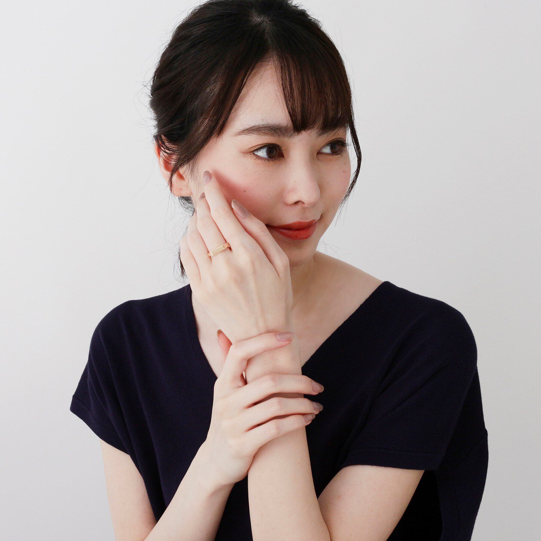 COCOSHNIK「K10シグネットミル リング」|リング|