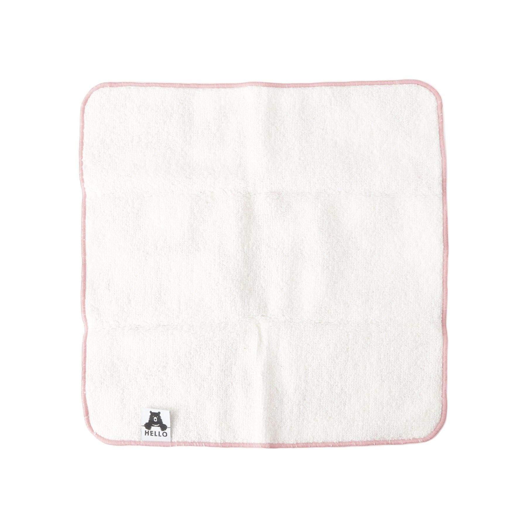 SHOO･LA･RUE「HELLOBEARタオルハンカチ サクラ」|ハンカチ|