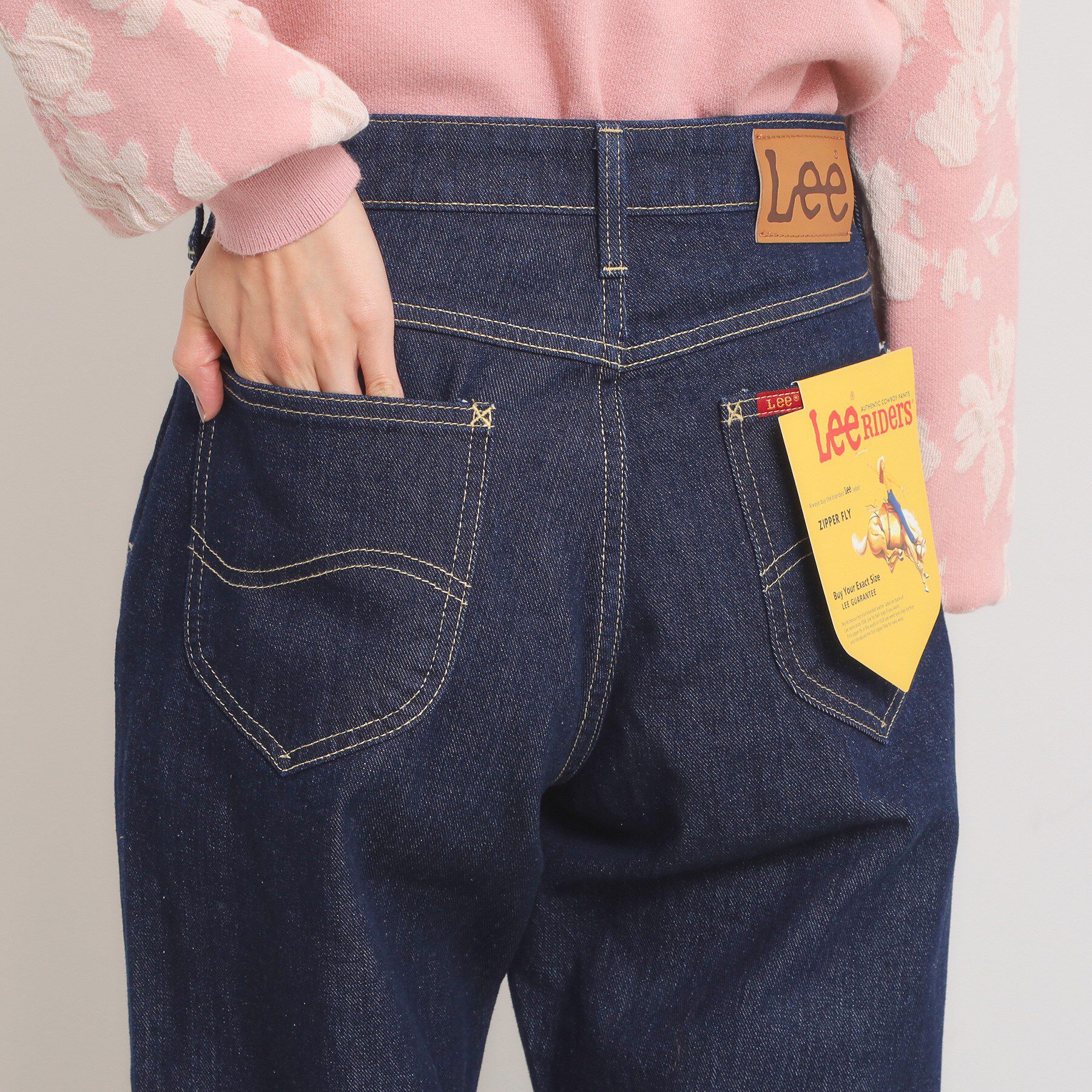 ITS&rsquo;DEMO「Lee Babe ストレートジーンズ」|デニム|