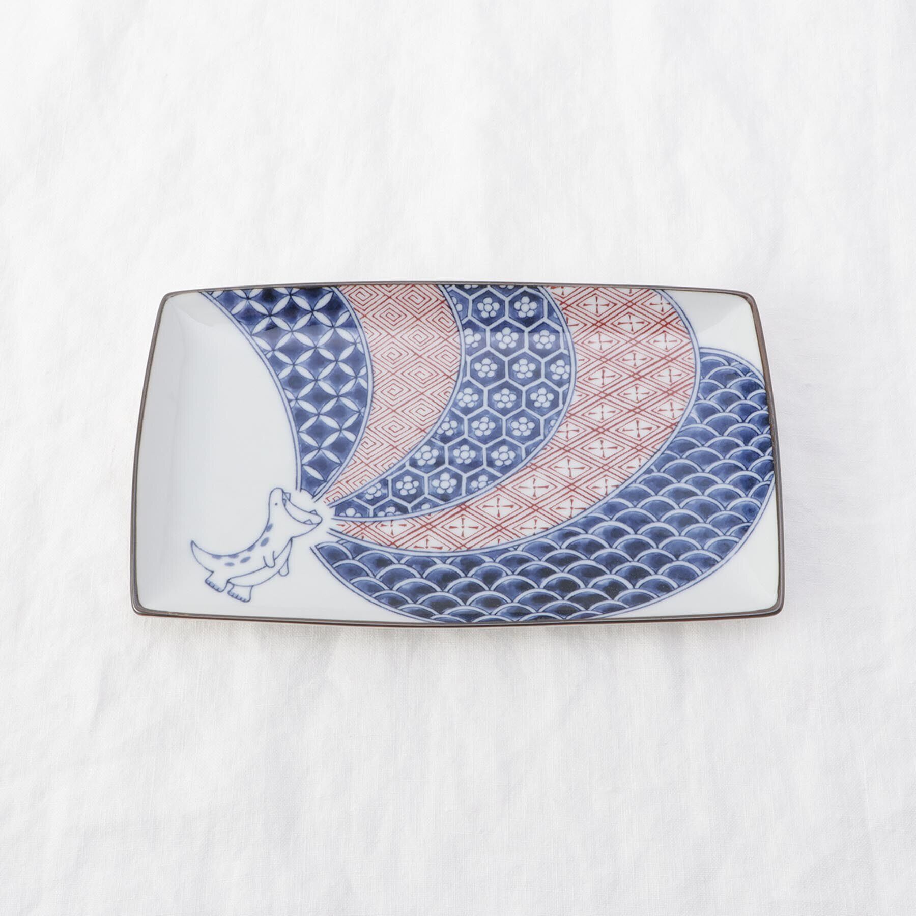 212 KITCHEN STORE「江戸っ子恐竜 祥瑞竜 長角皿」|食器・キッチングッズ|