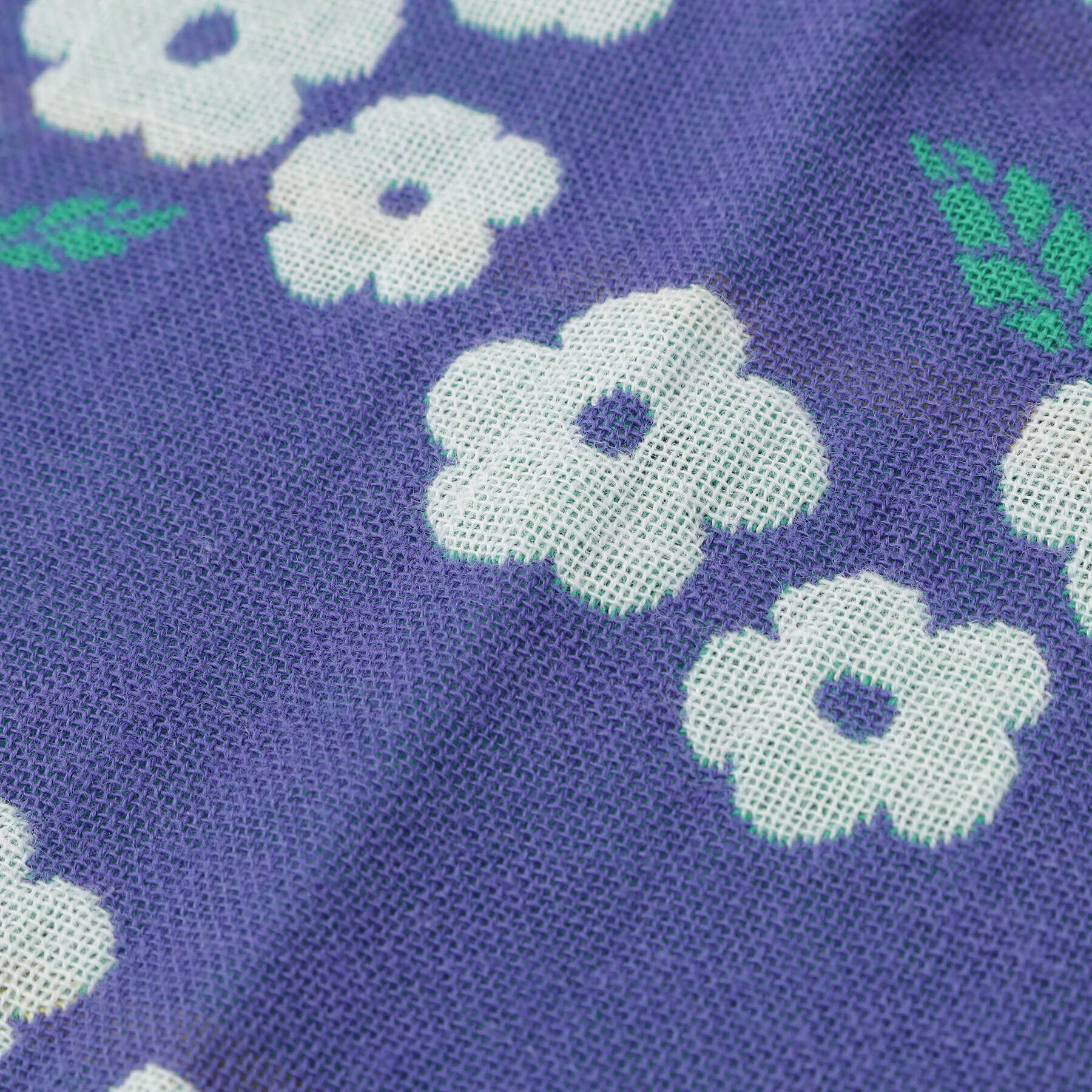 212 KITCHEN STORE「3重ガーゼハンカチ　白いお花ワンピ」|ハンカチ|