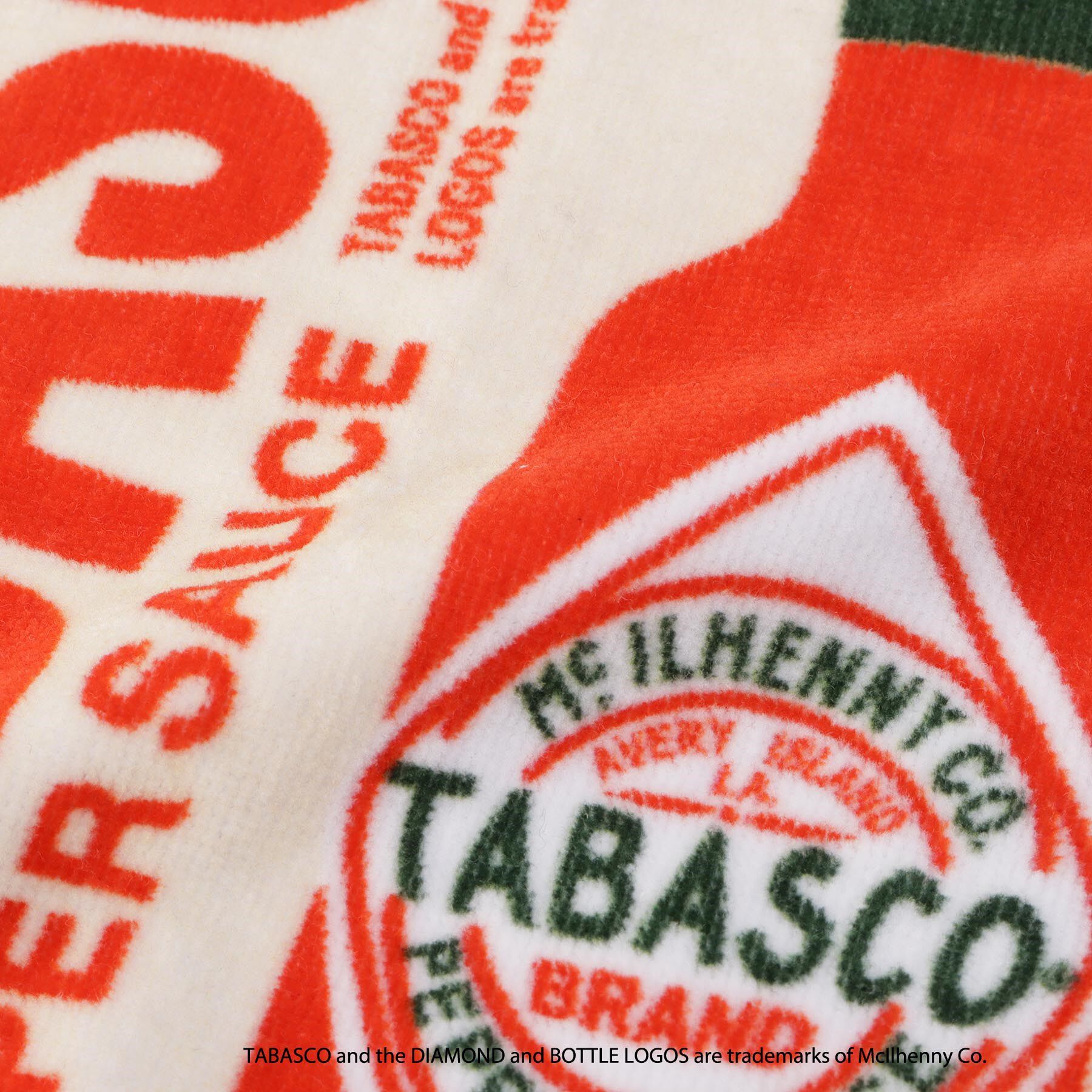 212 KITCHEN STORE「ワッペン付きミニタオル IV ＜TABASCO(R) タバスコ＞」|ハンカチ|