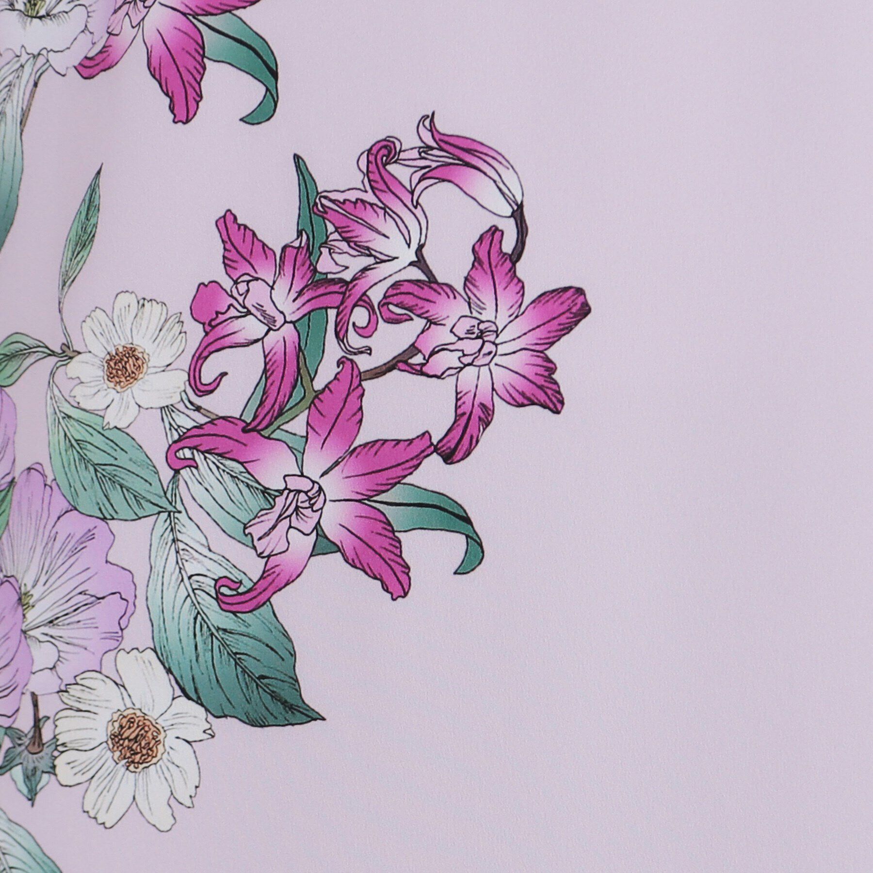 SunaUna「【＆yours project／パネル柄】フラワープリントワンピース」|ワンピース|