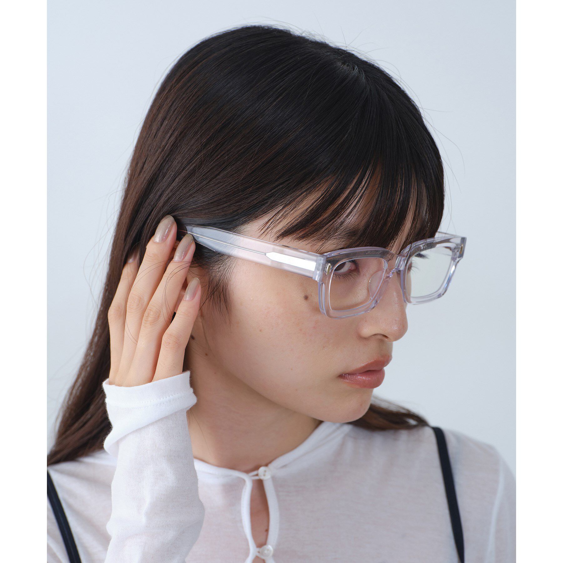CODE A「heyep｜Chunky Square Eyewear」|メガネ|