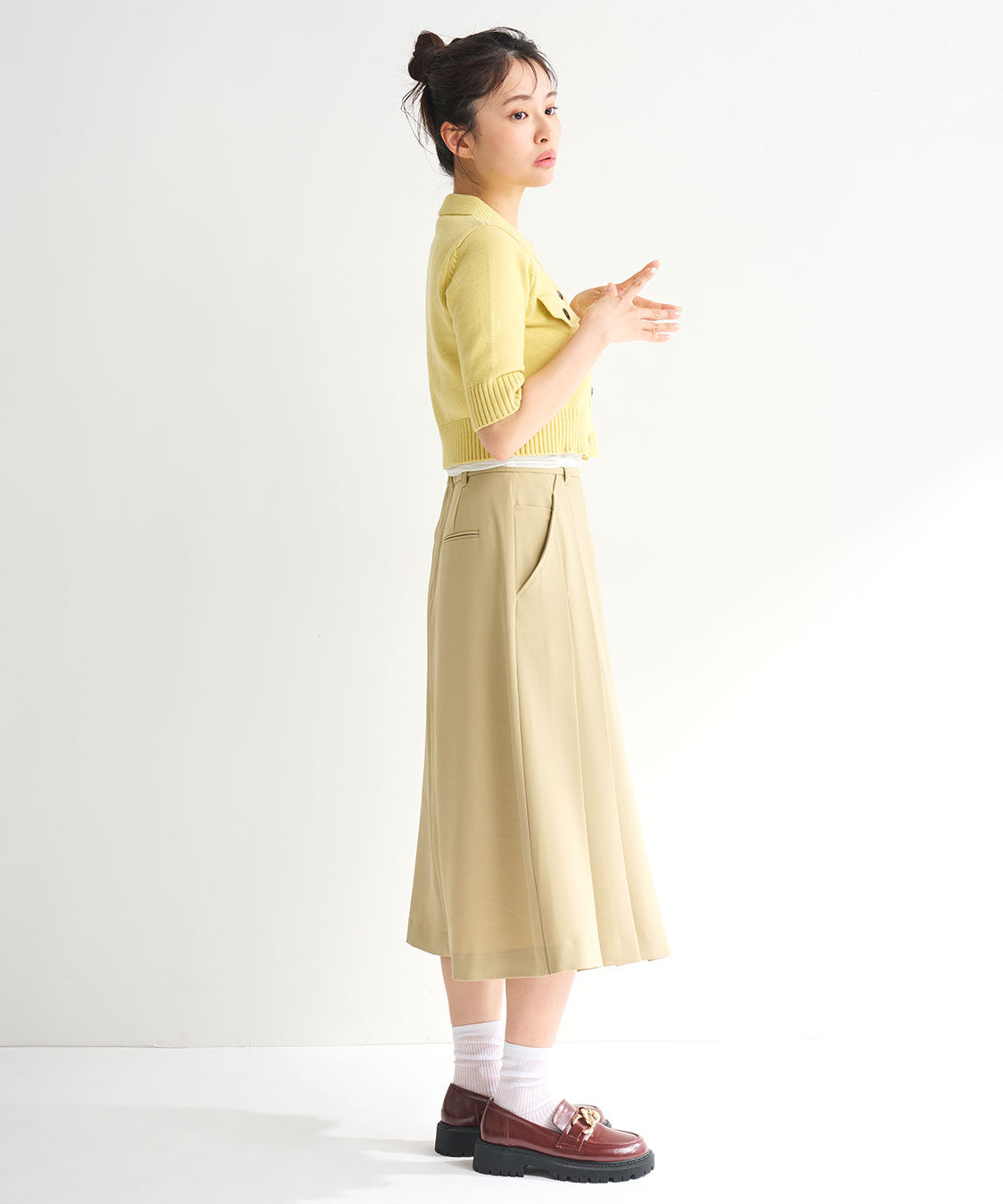 COCO DEAL「リリヤーンハーフスリーブニットカーディガン」|ニット・セーター|