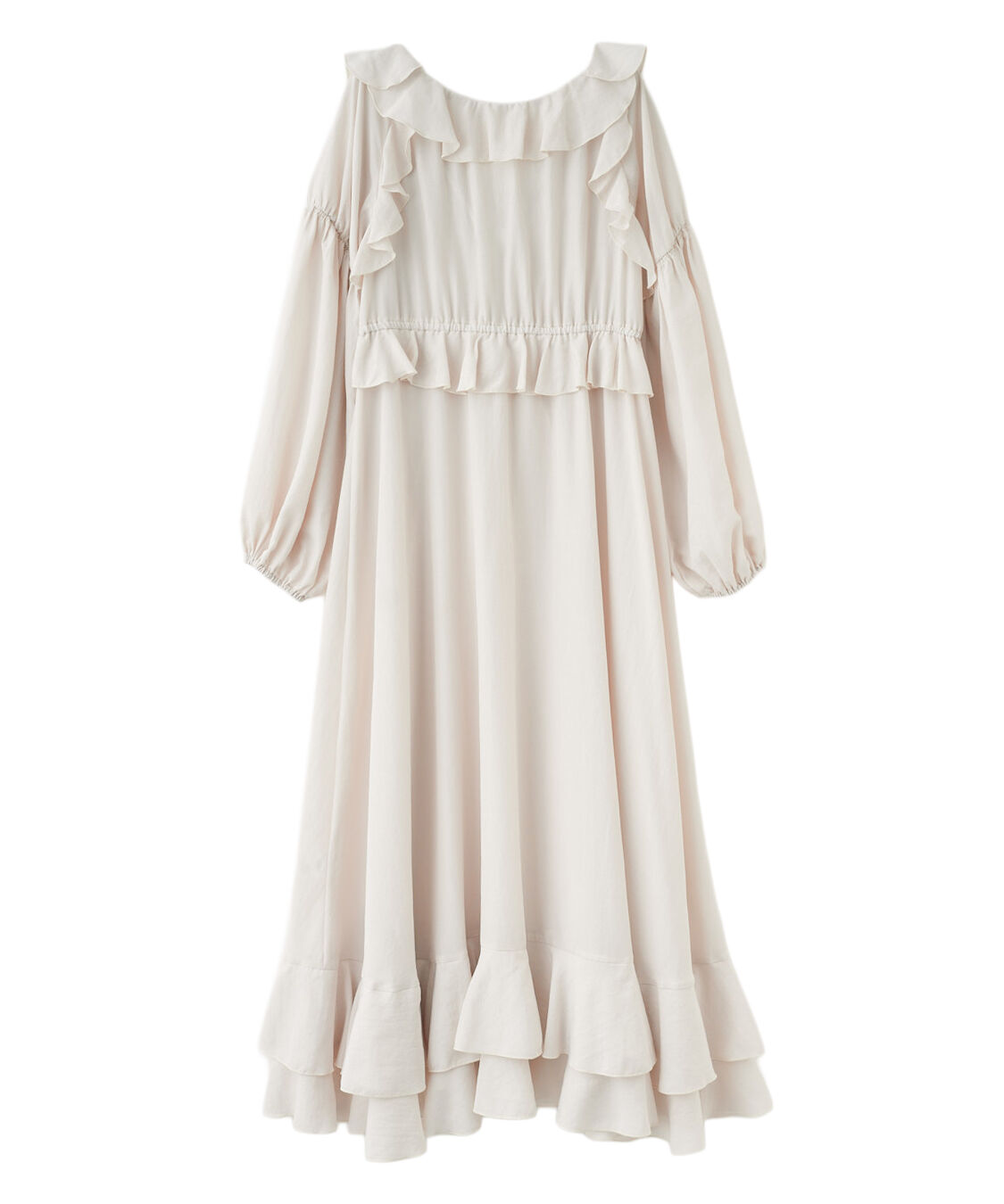 COCO DEAL「フリルロングワンピース」|ワンピース|