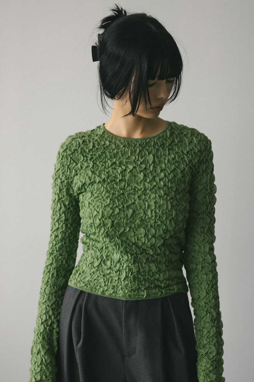 STYLEMIXER「フラッフィーコンパクトトップ」|ニット・セーター|