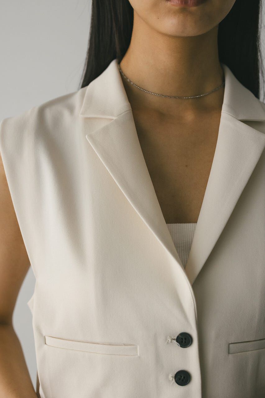 STYLEMIXER「ショートテーラーベスト」|ダウンベスト・ベスト|