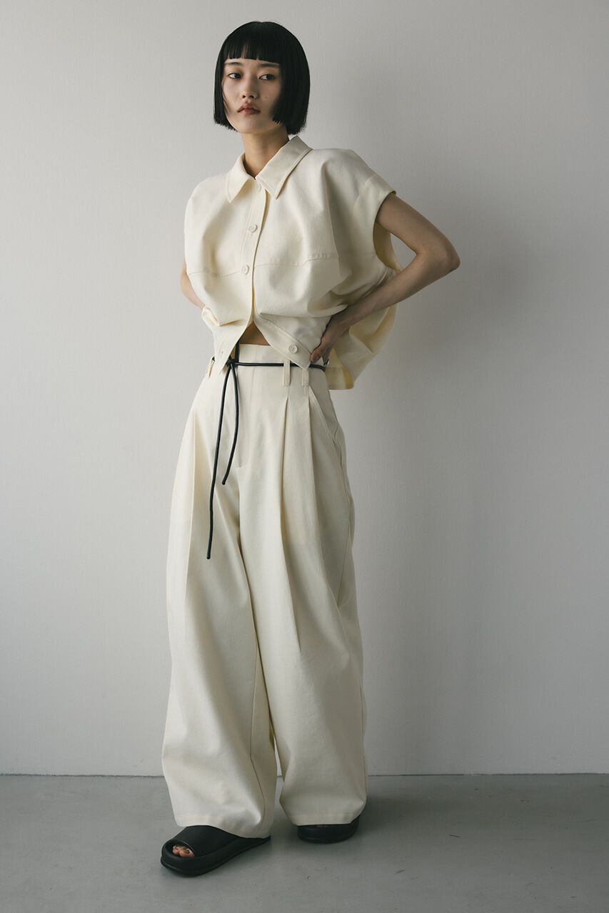 STYLEMIXER「ローウエストベルトワイドパンツ」|その他|