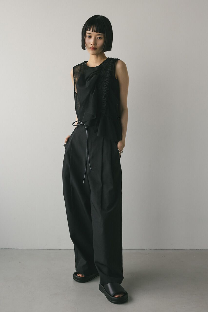 STYLEMIXER「ローウエストベルトワイドパンツ」|その他|