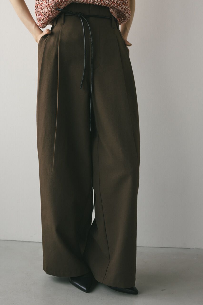 STYLEMIXER「ローウエストベルトワイドパンツ」|その他|