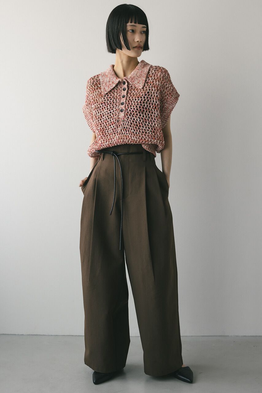 STYLEMIXER「ローウエストベルトワイドパンツ」|その他|