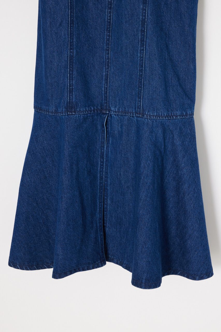 MOUSSY「DENIM MAXI ドレス」|ワンピース|