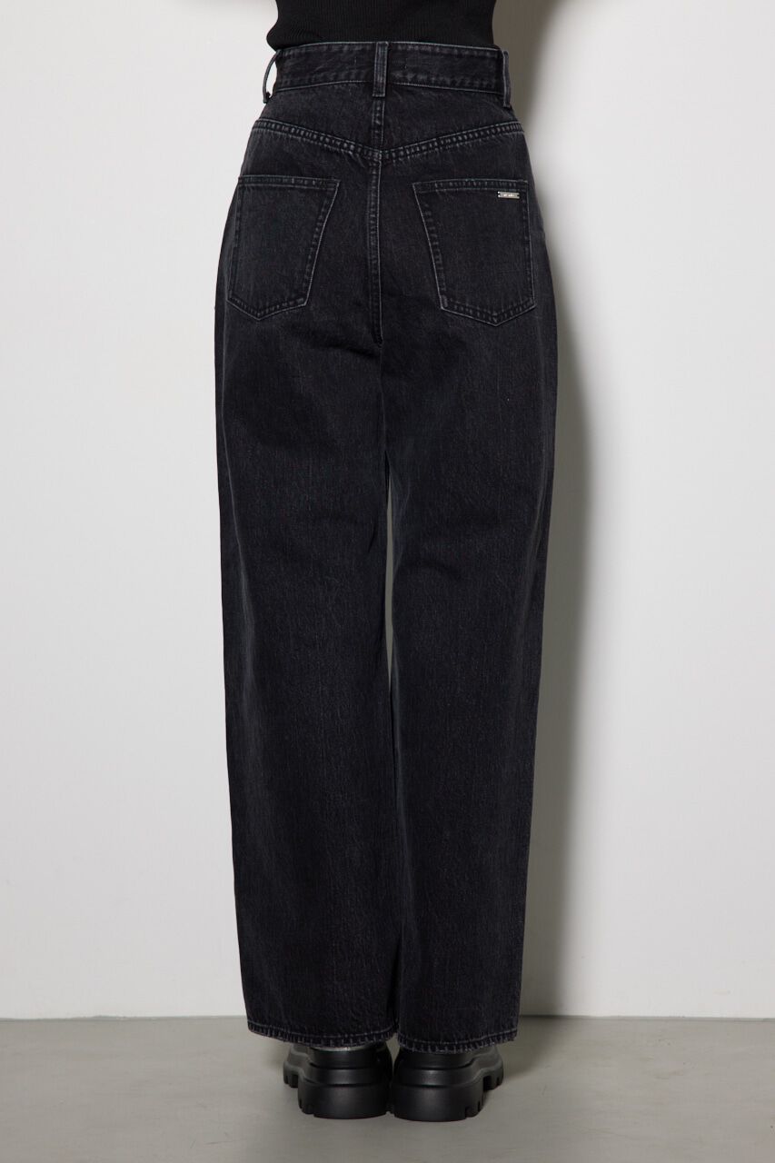 rienda「スタッズデザインワイドデニムパンツ」|その他|