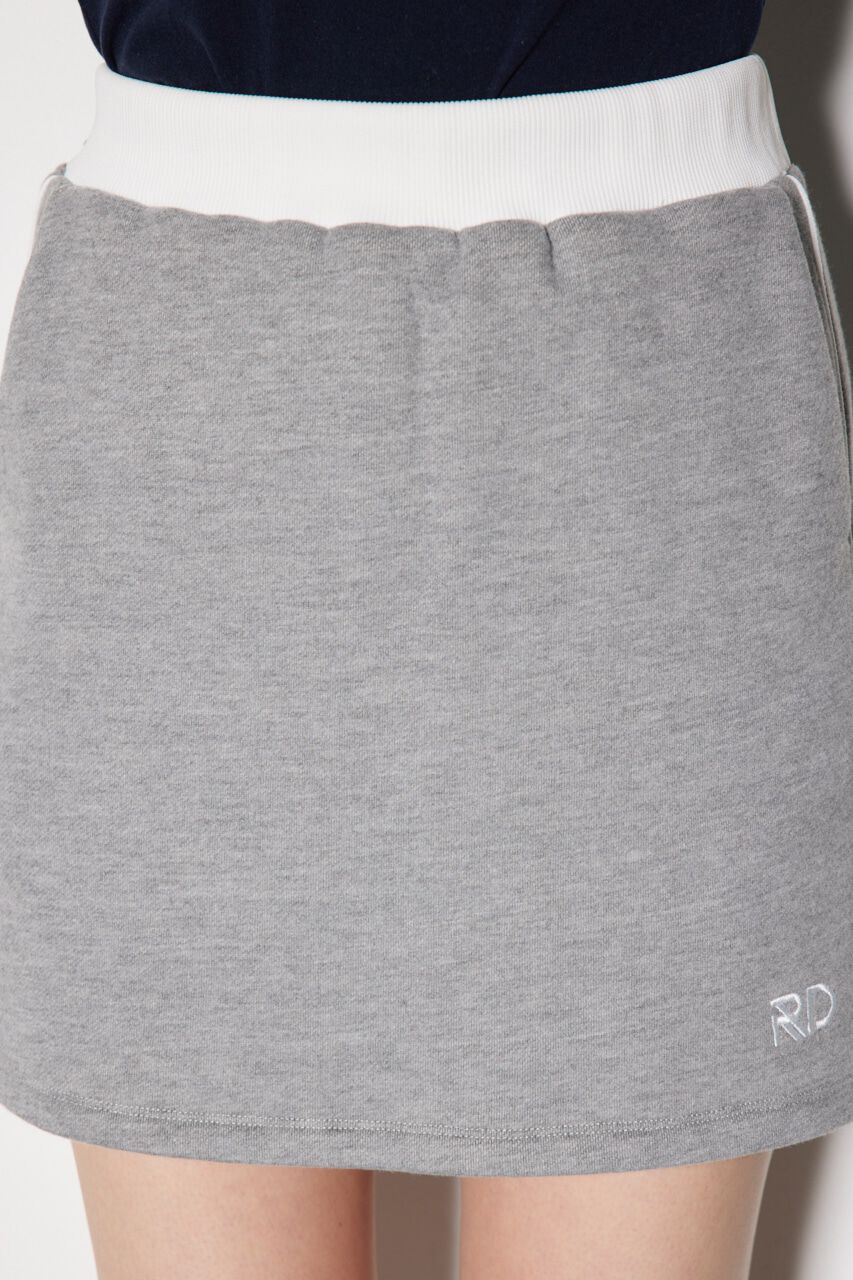 rienda「サイドラインスウェットスカート」|スカート|