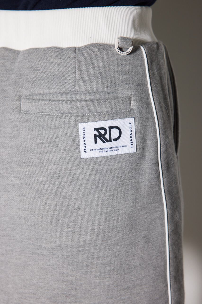 rienda「サイドラインスウェットスカート」|スカート|