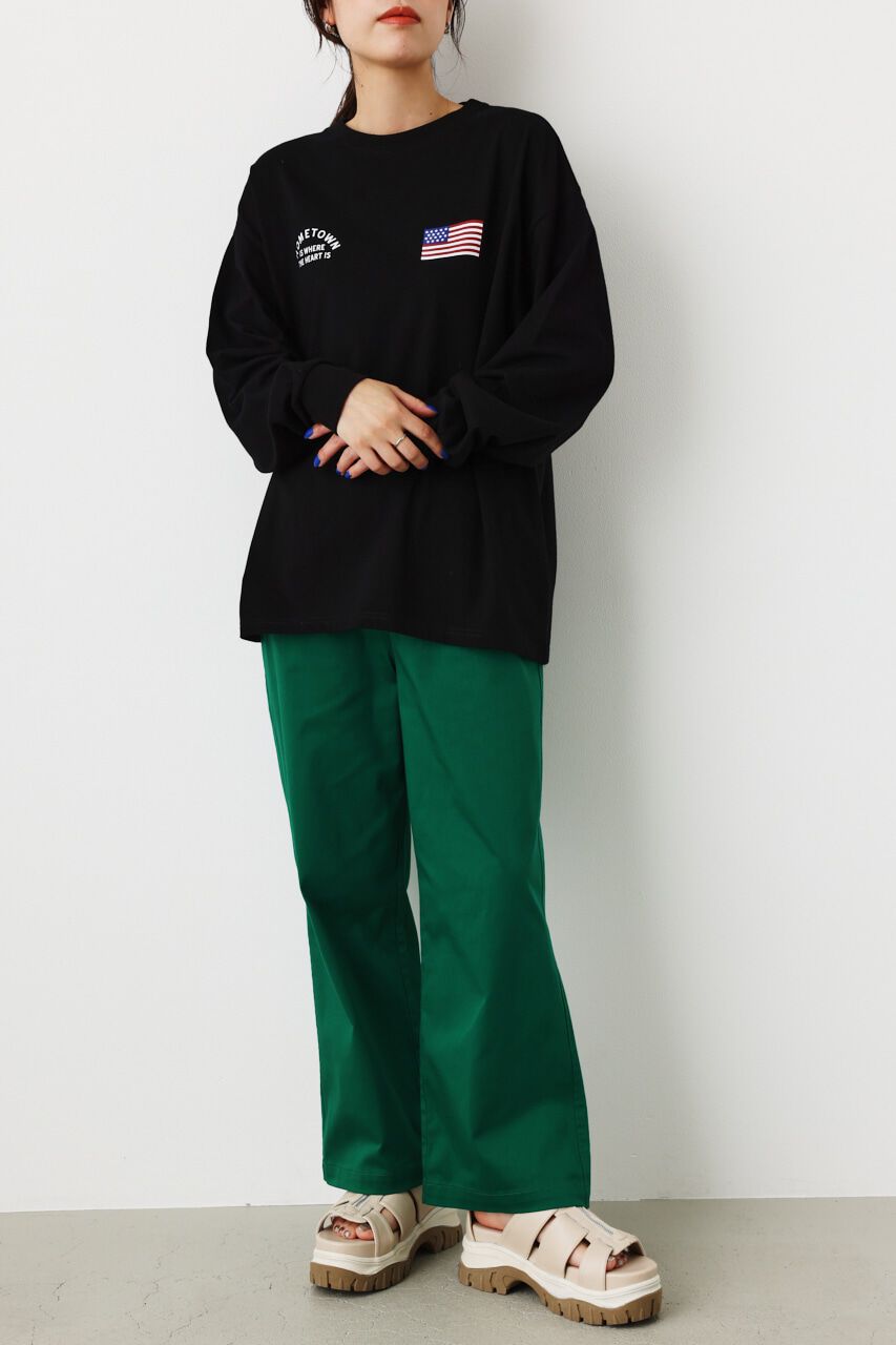 RODEO CROWNS「Vintage World ロングTシャツ」|Tシャツ・カットソー|