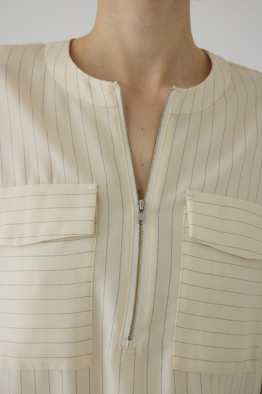 RIM.ARK 「Zip up box tops」|シャツ・ブラウス|