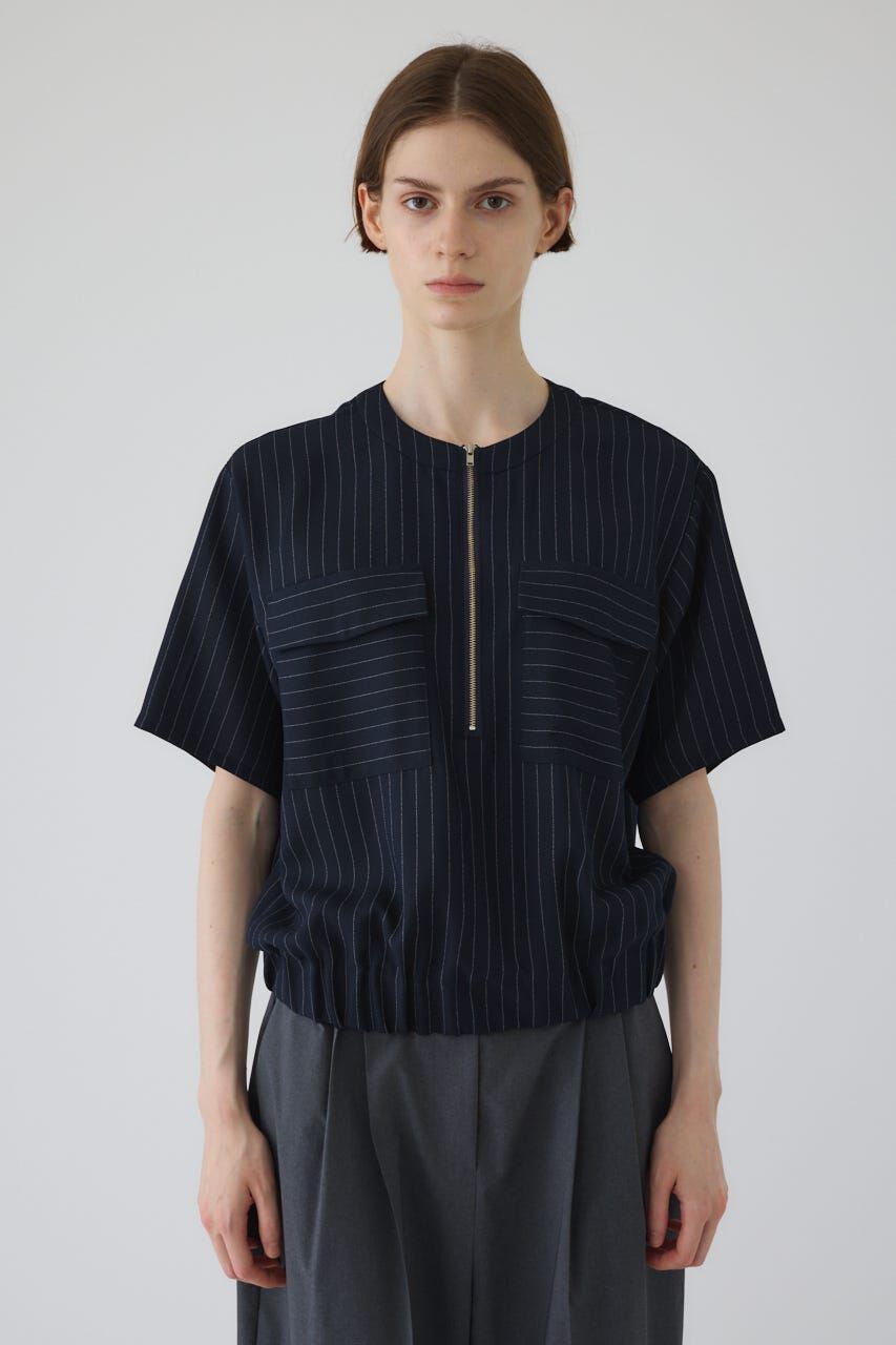 RIM.ARK 「Zip up box tops」|シャツ・ブラウス|