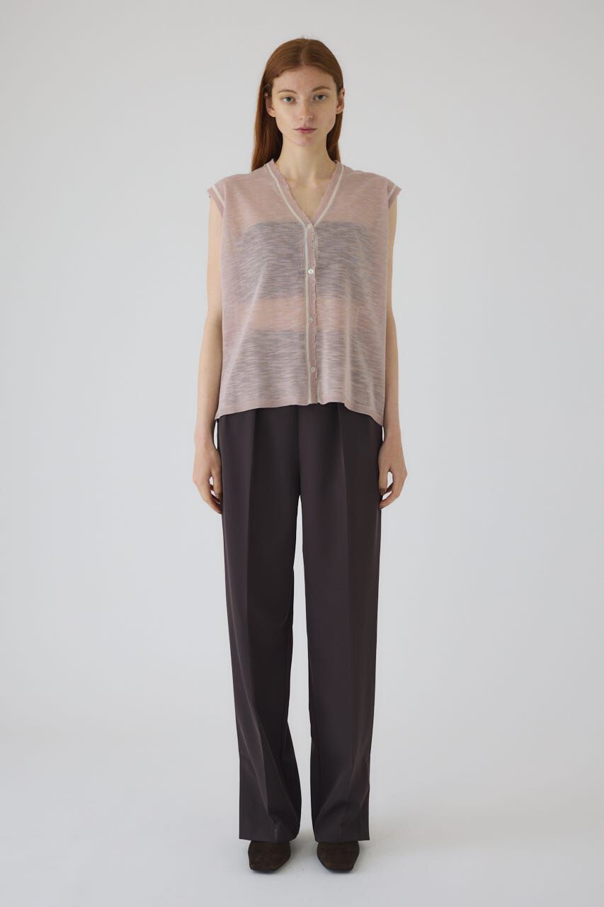 RIM.ARK 「W cloth slit straight PT」|その他|D/BRN3