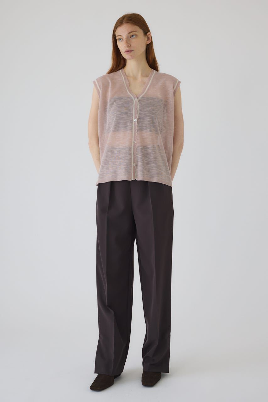 RIM.ARK 「W cloth slit straight PT」|その他|