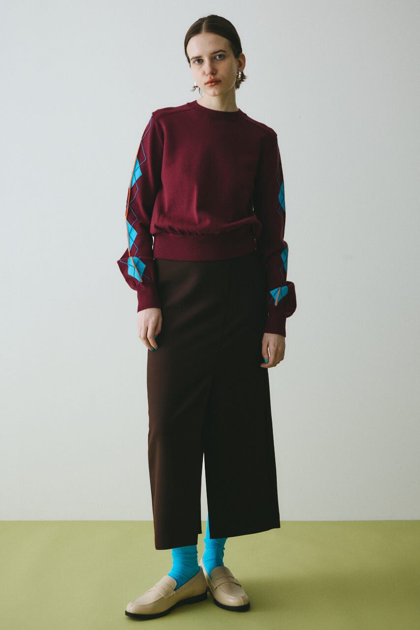 HeRIN.CYE「Long slit skirt」|スカート|