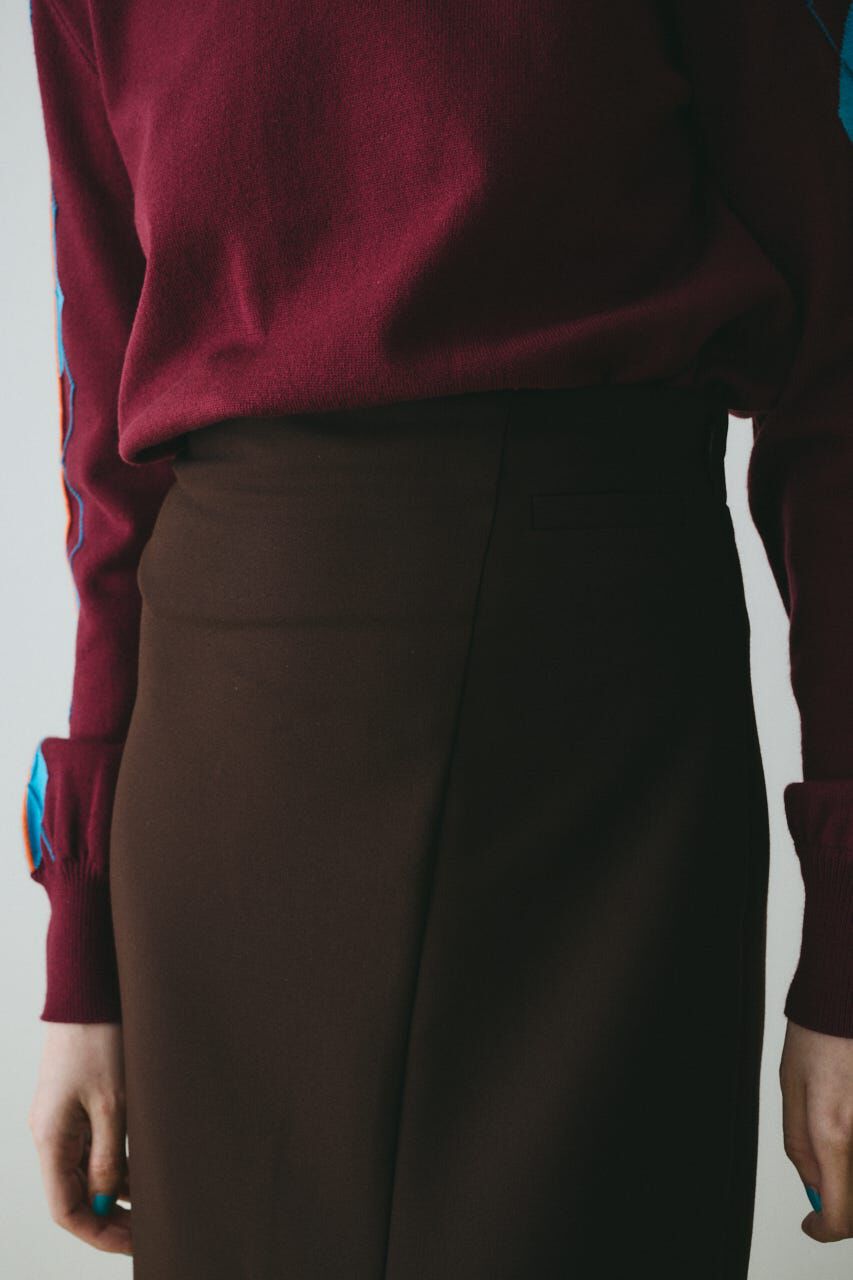 HeRIN.CYE「Long slit skirt」|スカート|