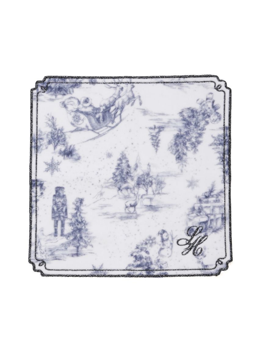 SNIDEL HOME「ホリデージュイハンドタオル」|ハンカチ|NVY