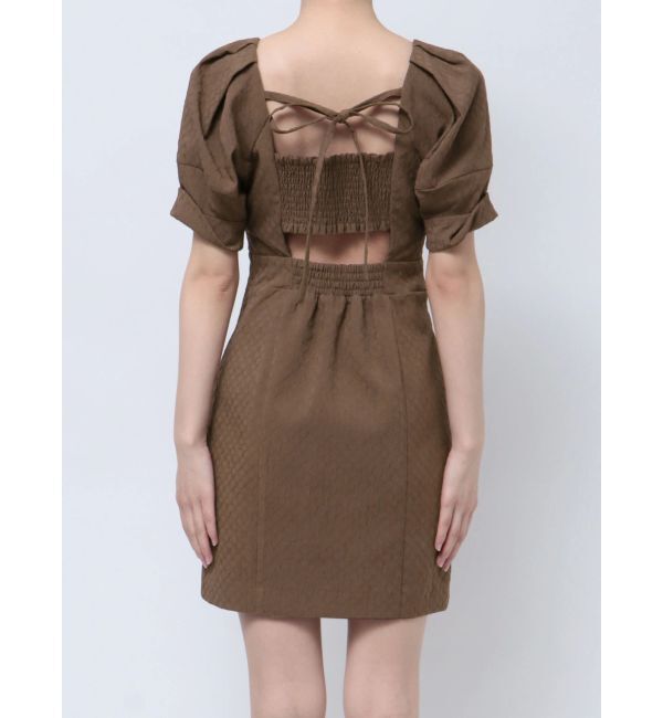 RESEXXY「バックデザインミニワンピース」|ワンピース|