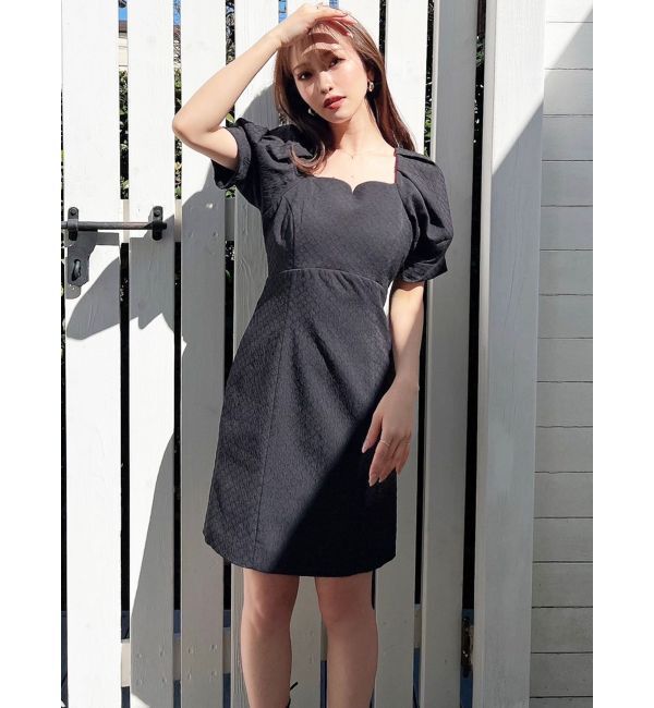 RESEXXY「バックデザインミニワンピース」|ワンピース|