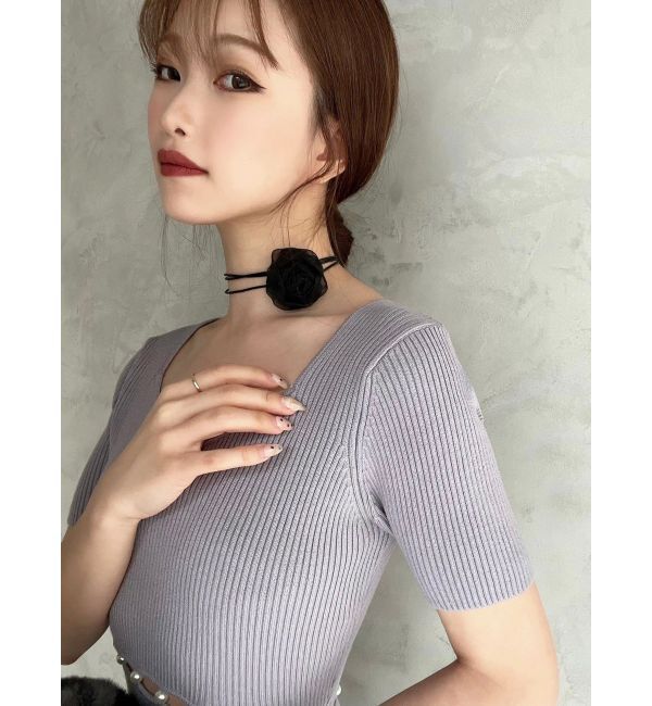 RESEXXY「シアーコサージュ」|ネックレス|